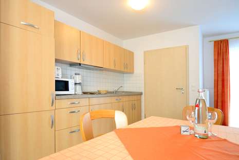 Küche der Ferienwohnung